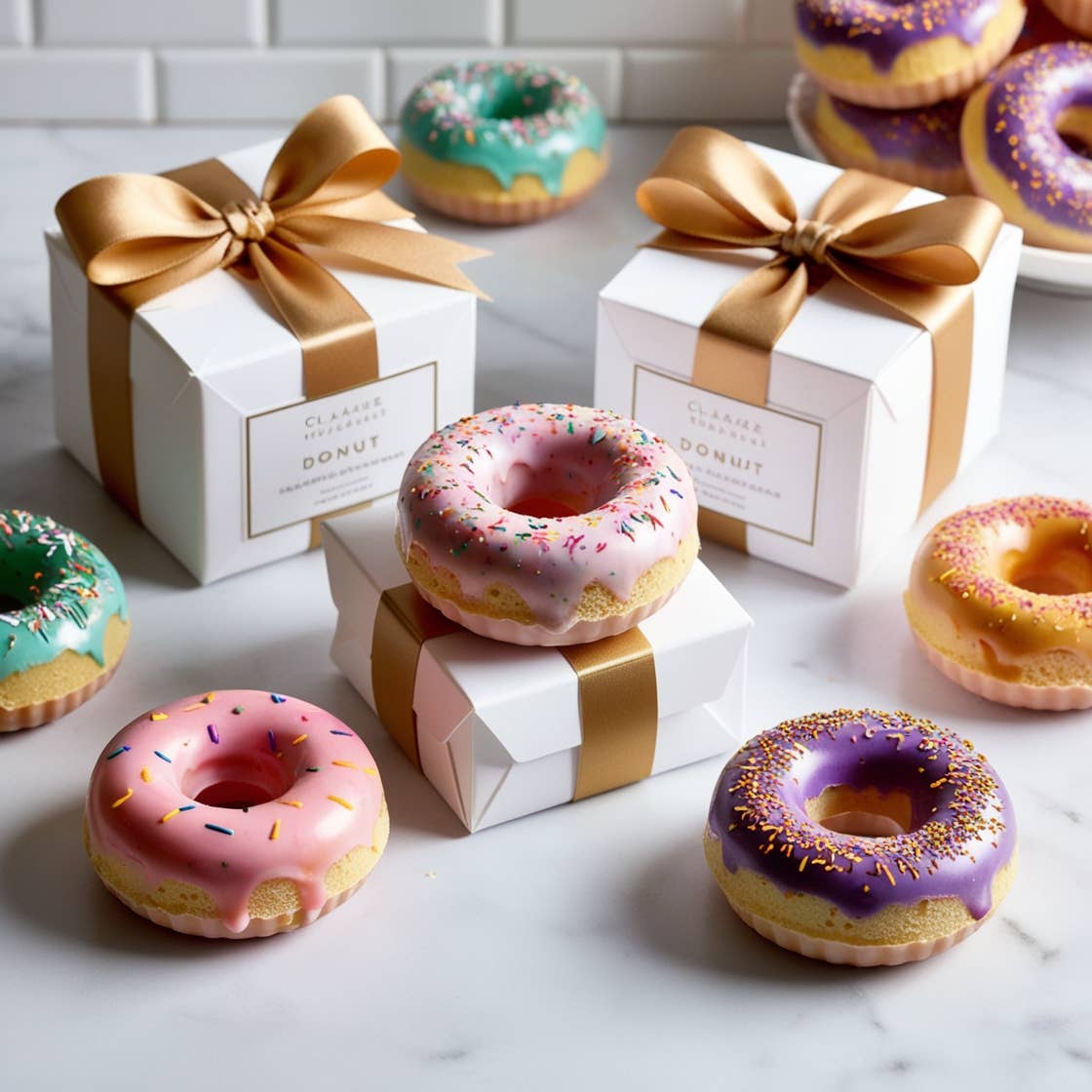 Beautique Goals - Gentle Glow Donut Soap Bars: Standard