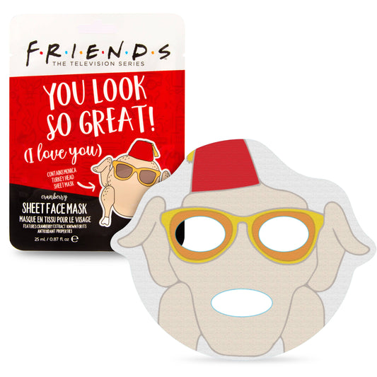 Mad Beauty USA LLC - Mad Beauty Warner Friends Turkey Face Mask -12pc