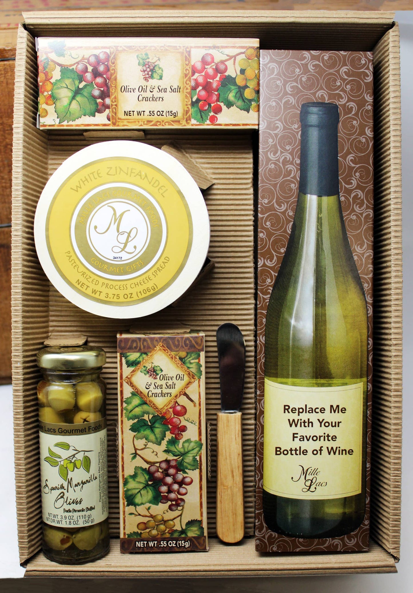 Northwoods Food and Gift Enterprises - ML7008 From the Cellar White Zinfandel Gift