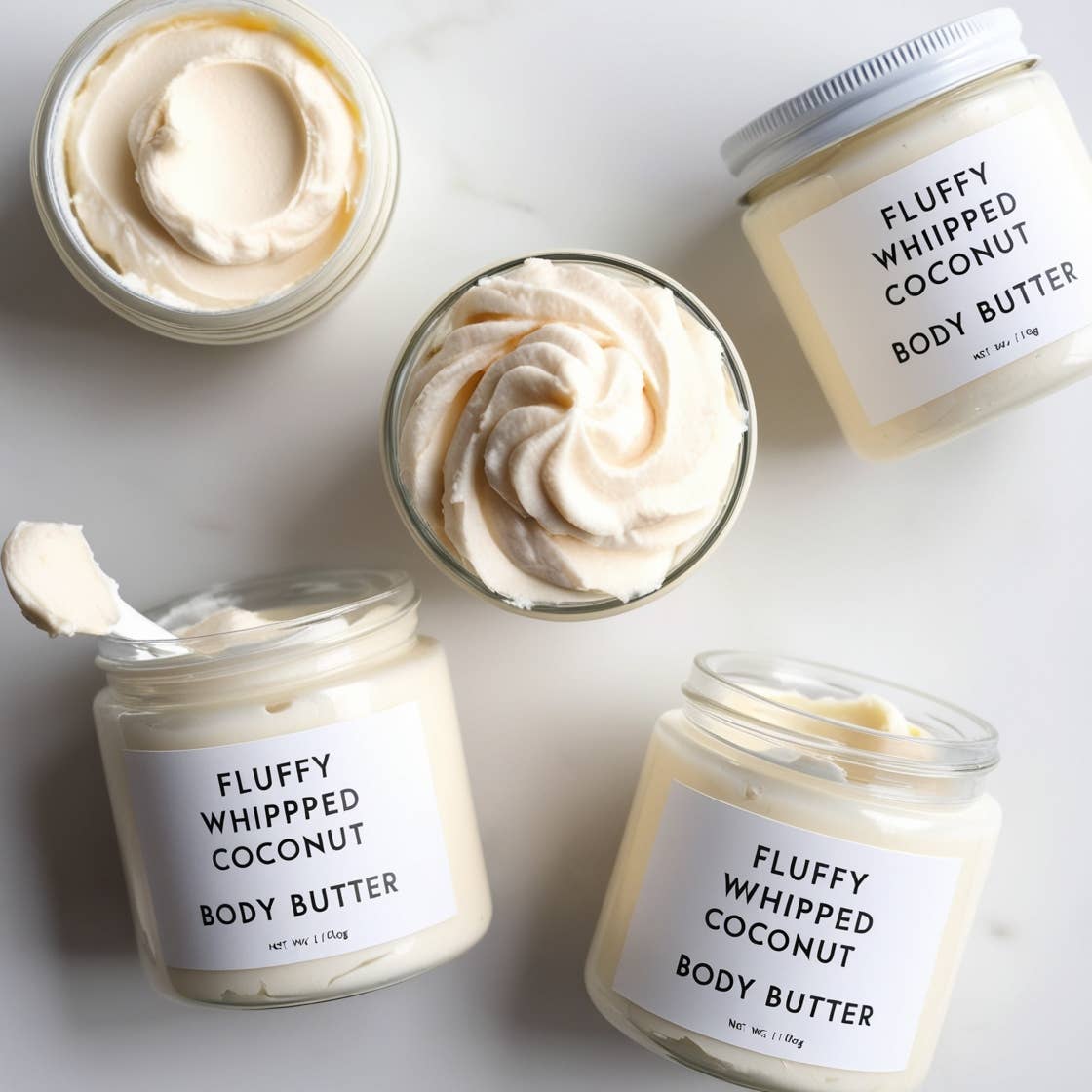 Beautique Goals - Fluffy Whipped Coconut Body Butter: Coconut / Standard