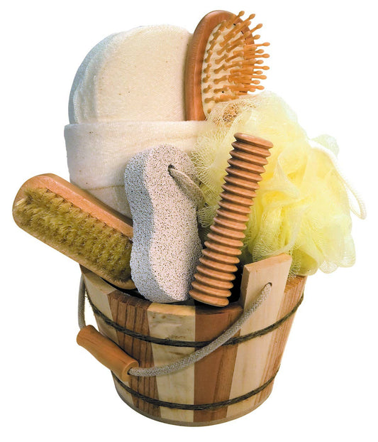 Natural Wellness Gift Set with 7 Pieces, Massage Spa