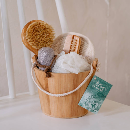 Gifts Spa Wood Set - Eco Wellness Bride