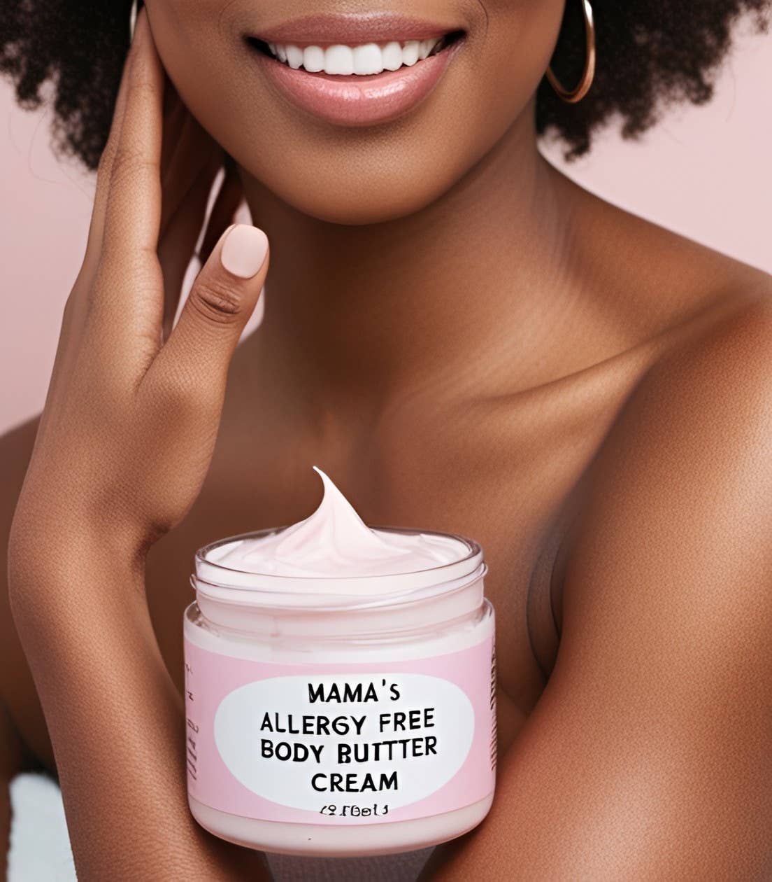 Beautique Goals - Mama's Allergy Free Body Cream - Nut Free Flavorful Scent: Standard