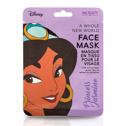 Mad Beauty USA LLC - Mad Beauty Disney Jasmine Sheet Face Mask 12pc