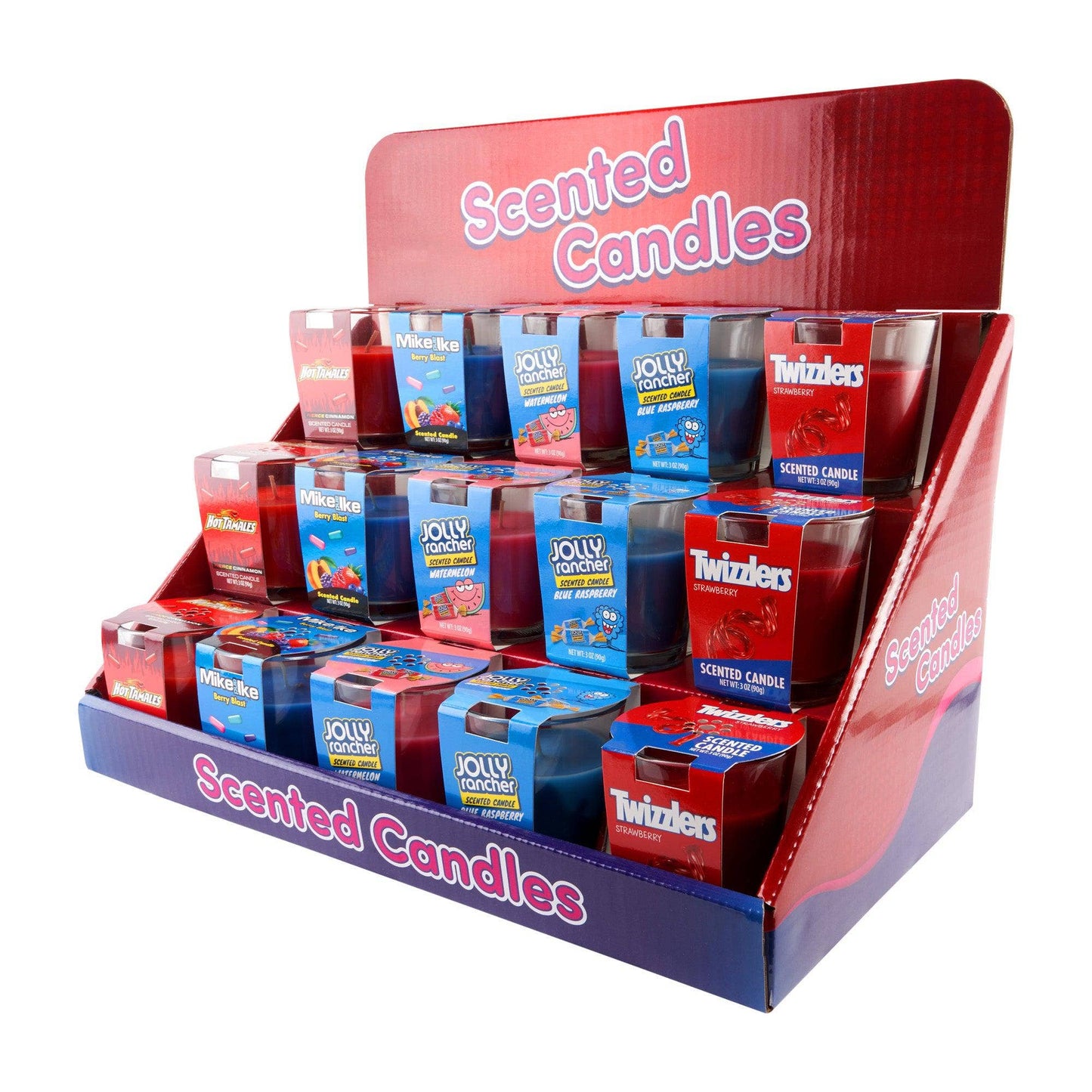 Cannatron - Hershey’s Assorted Fruits Candle Display – 3oz – 15ct