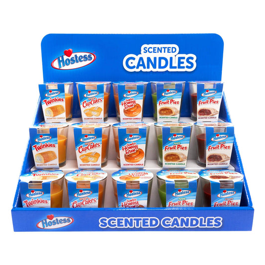 Cannatron - Hostess Assorted Candle Display – 3oz – 15ct
