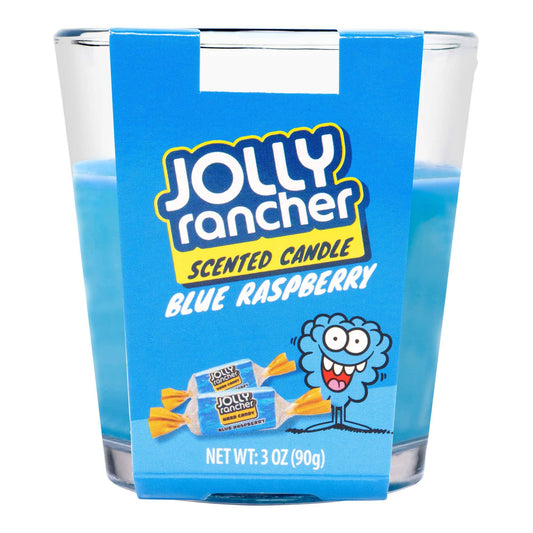 Cannatron - Jolly Rancher Candles – 3oz Single Wick - 6ct Case: Blue Raspberry