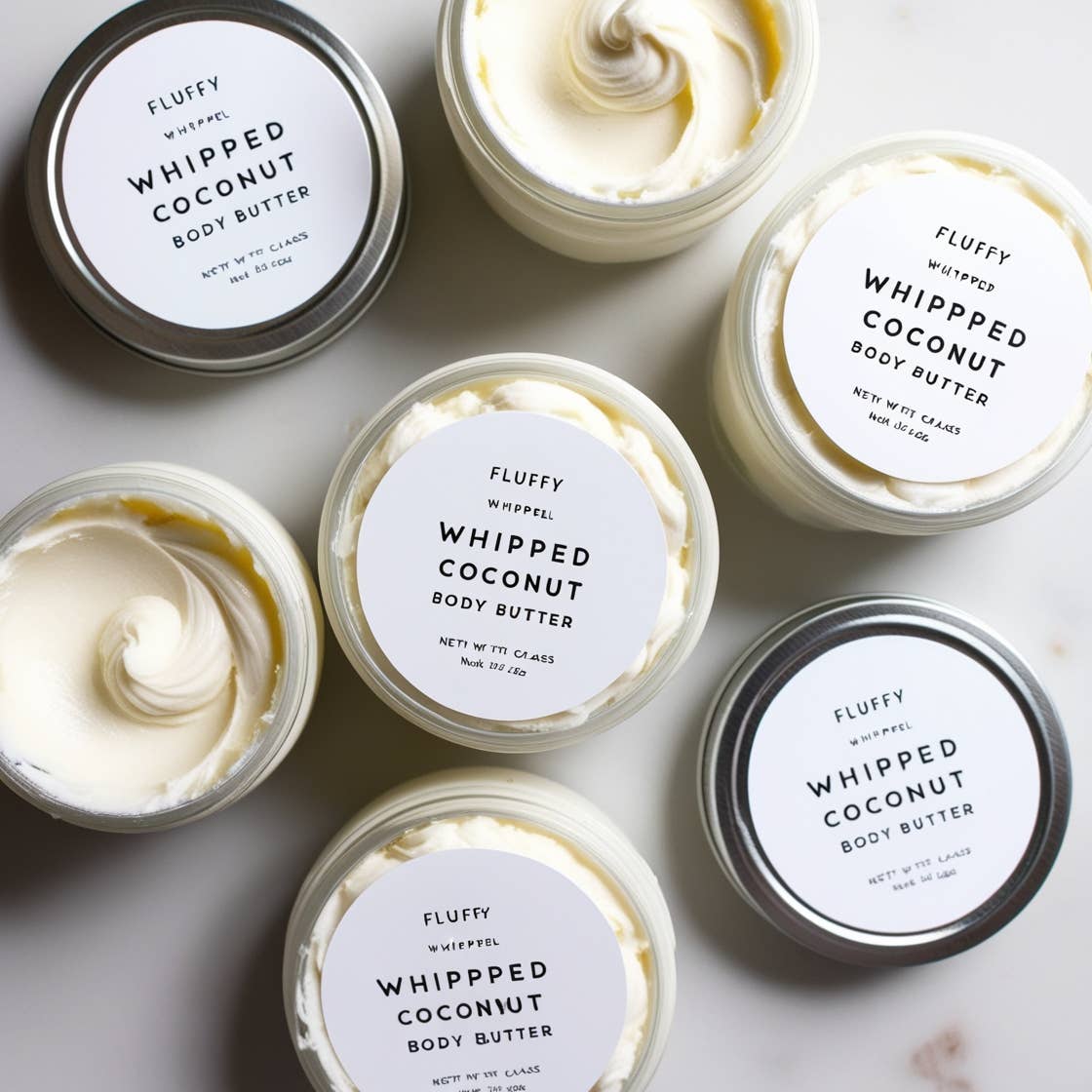 Beautique Goals - Fluffy Whipped Coconut Body Butter: Coconut / Standard