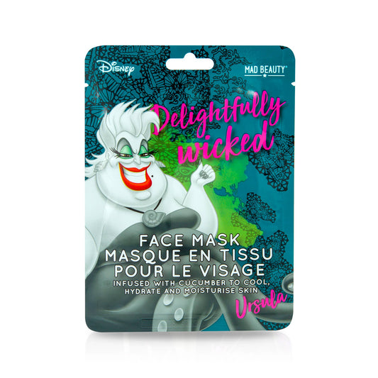 Mad Beauty USA LLC - Mad Beauty Disney Ursula  Sheet Face Mask 12pc