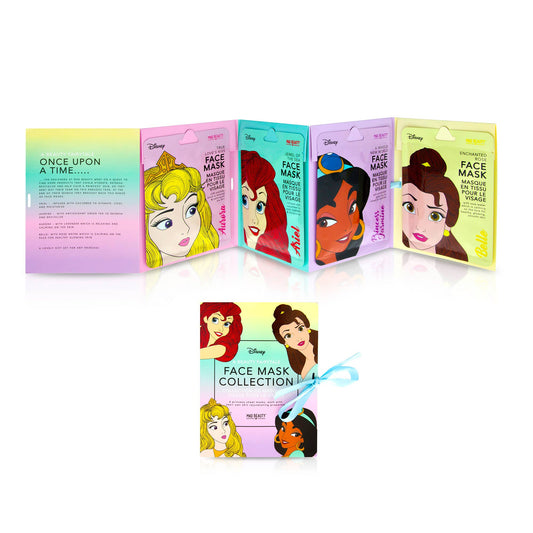 Mad Beauty USA LLC - Mad Beauty Disney Princess Sheet Face Mask Booklet 6pc