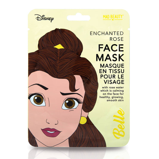 Mad Beauty USA LLC - Mad Beauty Disney Belle Sheet Face Mask 12pc