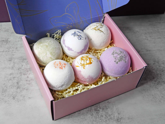 Natural Amor LLC - Bath Bomb Set| Spa Gift for her